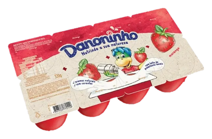 DANONINHO 320GX18 MORANGO QJ PETIT SUISSE