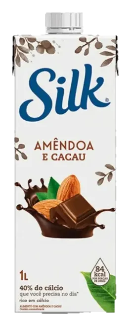 SILK AMENDOA CACAU 12X1L