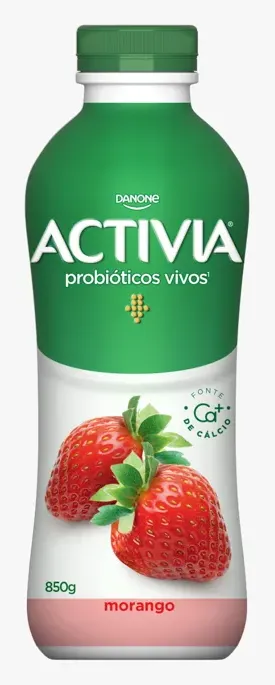 ACTIVIA LIQ 800GX15 MORANGO