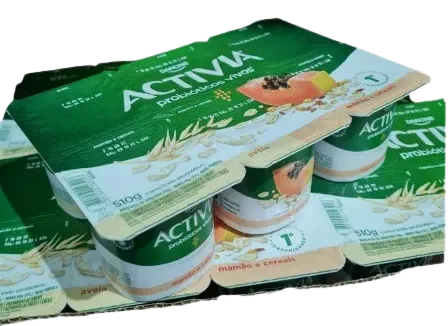 ACTIVIA 510GX6 POLPA MAMAO E CEREAIS CX8
