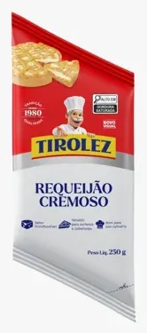 REQUEIJAO BISNAGA TIROLEZ 250G CX 20UN