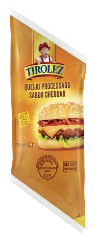 REQUEIJAO CHEDDAR TIROLEZ 1,5KG CX 12UN